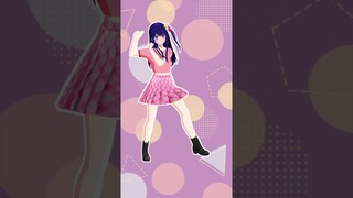 【VRoid】"Sign wa B" by Ai Hoshino in plain clothes?!【Oshi no ko】【MMD】 #Shorts #oshinoko #bkomachi