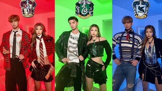 Khi Harry Potter kết hợp với phong cách thời trang K-pop | Hãy xem bạn thuộc trường nào!