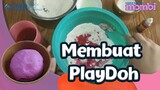 Membuat Kreasi Playdoh Sendiri di Rumah