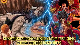 ONE PIECE 1049 - EPIC! KAIDO MELIHAT ROGER DI BLKNG LUFFY! TEKNIK BARU GOMU2 RED GARUDA -Prediksi