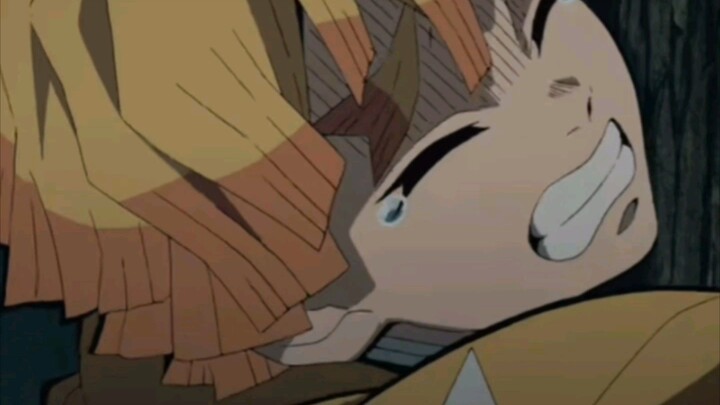 sakit banget pas liat scene zenitsu ini 🥺 #zenitsu #demonslayer