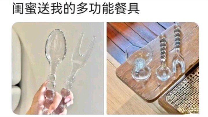 Bộ đồ ăn đa năng cô bạn thân tặng tôi