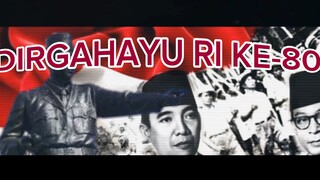 #HUTRI                      #DIRGAHAYU RI KE-80                #SEMOGA KEDEPANNYA SEMAKIN MAJU