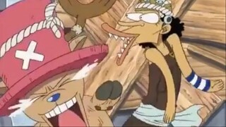 Usopp và Chopper tấu hài Chopper bắt chước Usopp