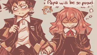 Anya's Love Mission Succeeds [Anya x Damian] | Spy x Family Comic Dub