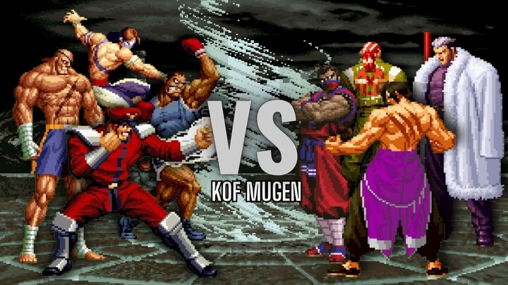 [Kof Mugen] South Town Team vs Shadalooo Team
