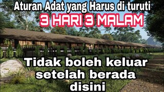 Aturan yang harus di patuhi di sini 😱 rumah betang KALIMANTAN BARAT