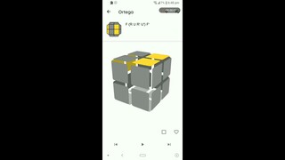 Hanya (20Saat) mempelajari (Ortega) kiub rubik (2×2×2) Part2