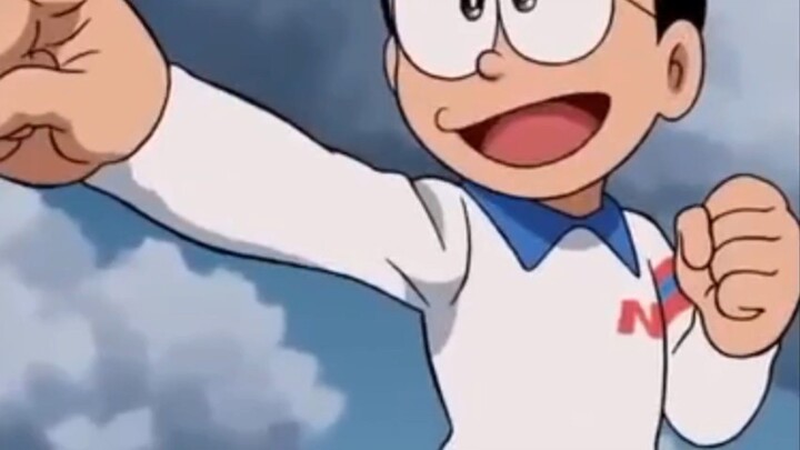 nobita selalu berusaha