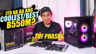 Asus TUF B550M PLUS WIFI VRM Analysis & Build Preview ft Tecware Void M & FSP Hydro 500W + Giveaway