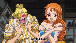 Ekspresi Sanji Melihat Nami Memaki Baju Ninja 🗿😍🤣