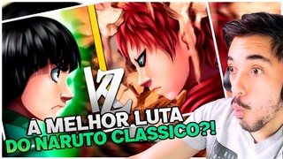 REACT Rock Lee Vs Gaara (Naruto) - Força & Talento | JKZ e @FlashBeatsManow