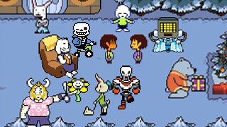 Undertale animation If Frisk brings his friends to play underground, the two-player version of Under