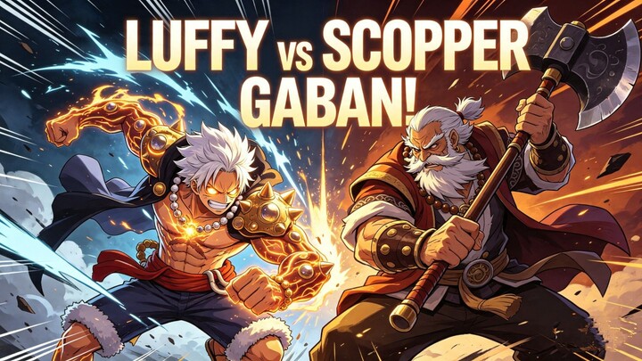 LUFFY VS SCOPPER GABAN! Siapa Sebenarnya yang Lebih Kuat?