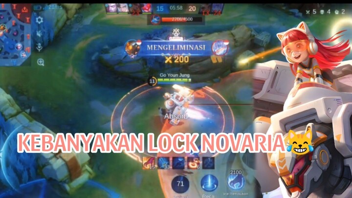 KEBANYAKAN LOCK NOVARIA 😹:)