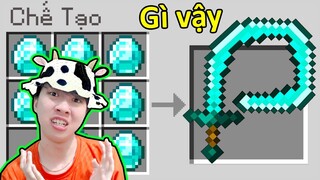 Vinh Tức Giận Vì Cầm Cây Kiếm Bị Gãy ?? CŨNG KHÔNG BIẾT PHẢI LÀM GÌ LUÔN ĐÓ !! HAHA | Minecraft