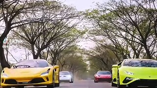 Beautiful Lady's and Car's