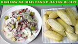 KINILAW NA DILIS | PANG PULUTAN MADALING GAWIN SIMPLENG RECIPE