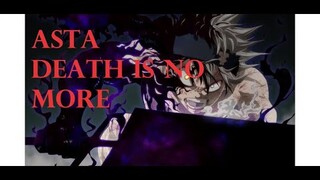 Asta - Black clover - Death is no more {AMV/EDIT}