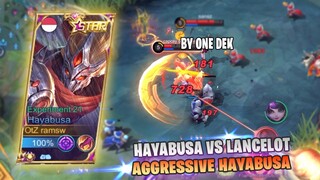 AGGRESSIVE HAYABUSA VS LANCELOT, ADA HAYABUSA JANGAN DILEPAS