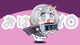【哦哈哟】再不起来，河豚扎你了哦
