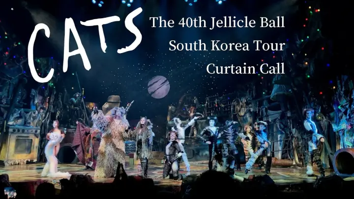 201006 Musical "Cats" The 40th Jellicle Ball South Korea Tour Curtain Call