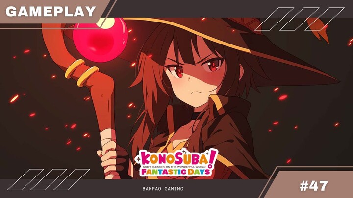 si Aqua hampir aja di telan sama katak besar 😰😰 - KonoSuba: Fantastic Days Gameplay