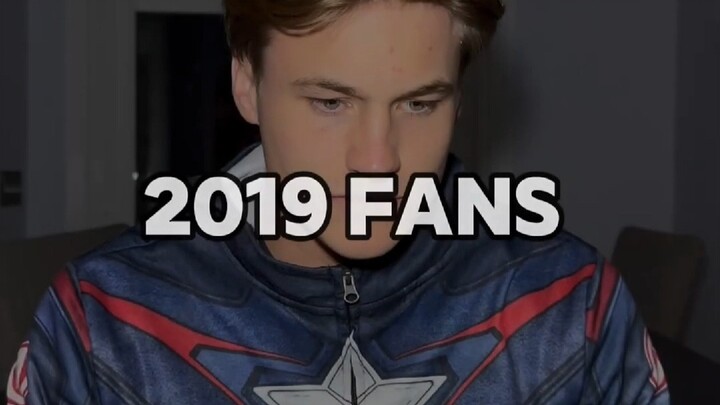 Penggemar Marvel masa kini VS penggemar Marvel tahun 2019