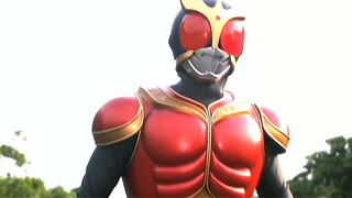 The shrill golden lightning, the wailing black angel - Kamen Rider Kuuga