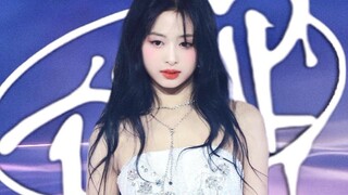 白裙神女！Ahyeon郑雅譞 4K站姐高清SBS歌谣大战《DRIP》直拍！