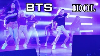 Everglow cover 防弹少年团"IDOL"！美国巡演火爆4K现场！