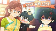 Indian Saas vs Love Marriage _ Animation Video(1080P_HD)