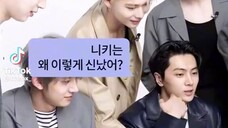 kinilig ka park jongseong?! hahaha matutulog na nakangiti. #Youtube #ElleKorea #EnhypenAsEmoji