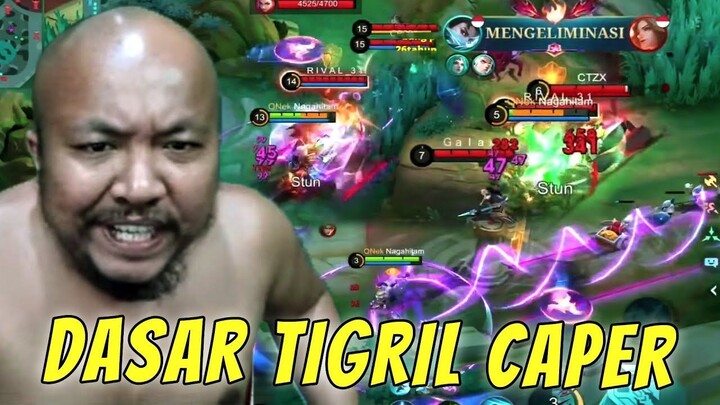 UDAH DI HBD TIGRIL TERUS !!! ABIS ITU PADA CAPER BAN MIYA CAPEK AKU MUNTUN !!!
