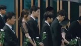 All are wearing black but she came with red rose shorts kdrama girlattit