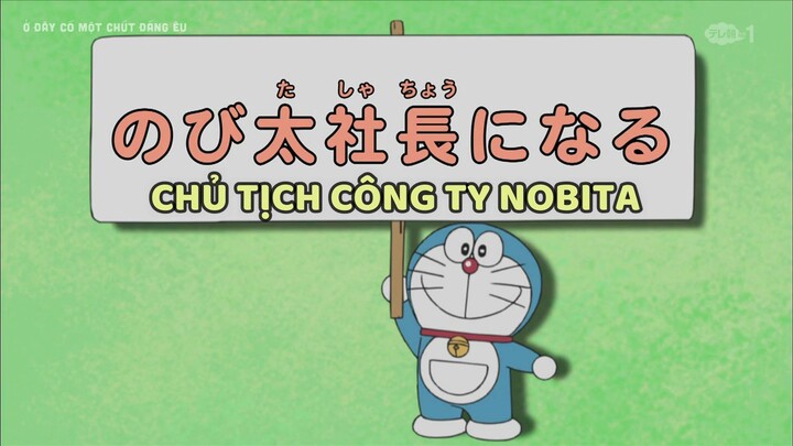 Doraemon S8 - Chủ tịch công ty Nobita