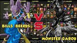 Monster Garou VS Beerus (Anime War) Full Fight / 1080P