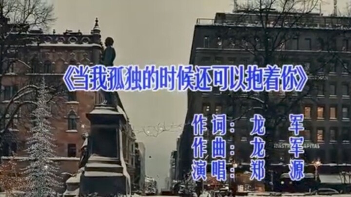 郑源-当我孤独的时候还可以抱着你
