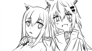 【明日方舟/双狼】每天回家都看到拉普兰德在装死