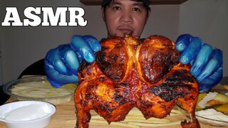 ASMR WHOLE CHICKEN GRILLED | MUKBANG (no talking)