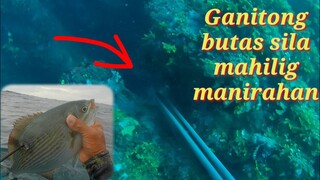 SPEARFISHING PHILIPPINES 🇵🇭 salamat sa biyaya kahit malakas ang agos catch and sell