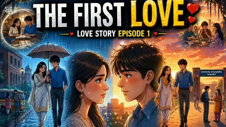 The first Love | Episode 1 Anime  love story in Hindi