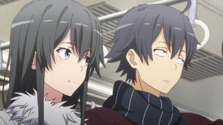 "Hikigaya Mununo only has eyes for Hachiman"