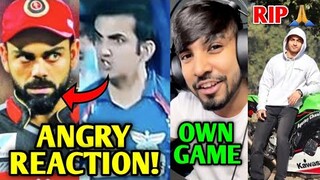 Gautam Gambhir ANGRY Reaction to Virat Kohli Chants! | RIP Pro Rider 1000, MI Vs PBKS, Techno Gamerz
