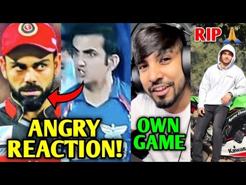 Gautam Gambhir ANGRY Reaction to Virat Kohli Chants! | RIP Pro Rider 1000, MI Vs PBKS, Techno Gamerz