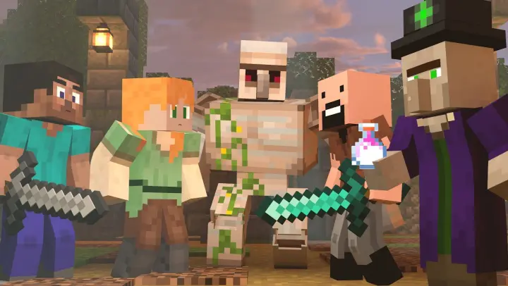 Save Steve: Full Animation - Alex and Steve Life (Minecraft Animation)