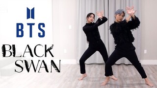 BTS防弹少年团Black Swan/黑天鹅 情侣翻跳【Ellen和Brian】