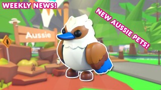 🌟 NEW YEAR NEW AUSSIE PETS! 🪃 Weekly News! 🗞️ Adopt Me! on Roblox
