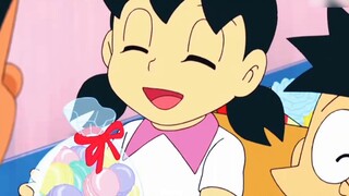 Doraemon: Nobita and his friends made a cloud island in the sky and had fun, but Fat Tiger and Suneo