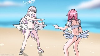 ميكا ودوروثي (المؤلف: يوتيوب @ChimaeraSCRE)
